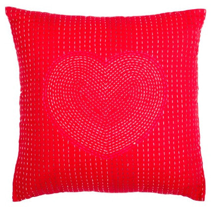 COUSSIN COEUR ROUGE